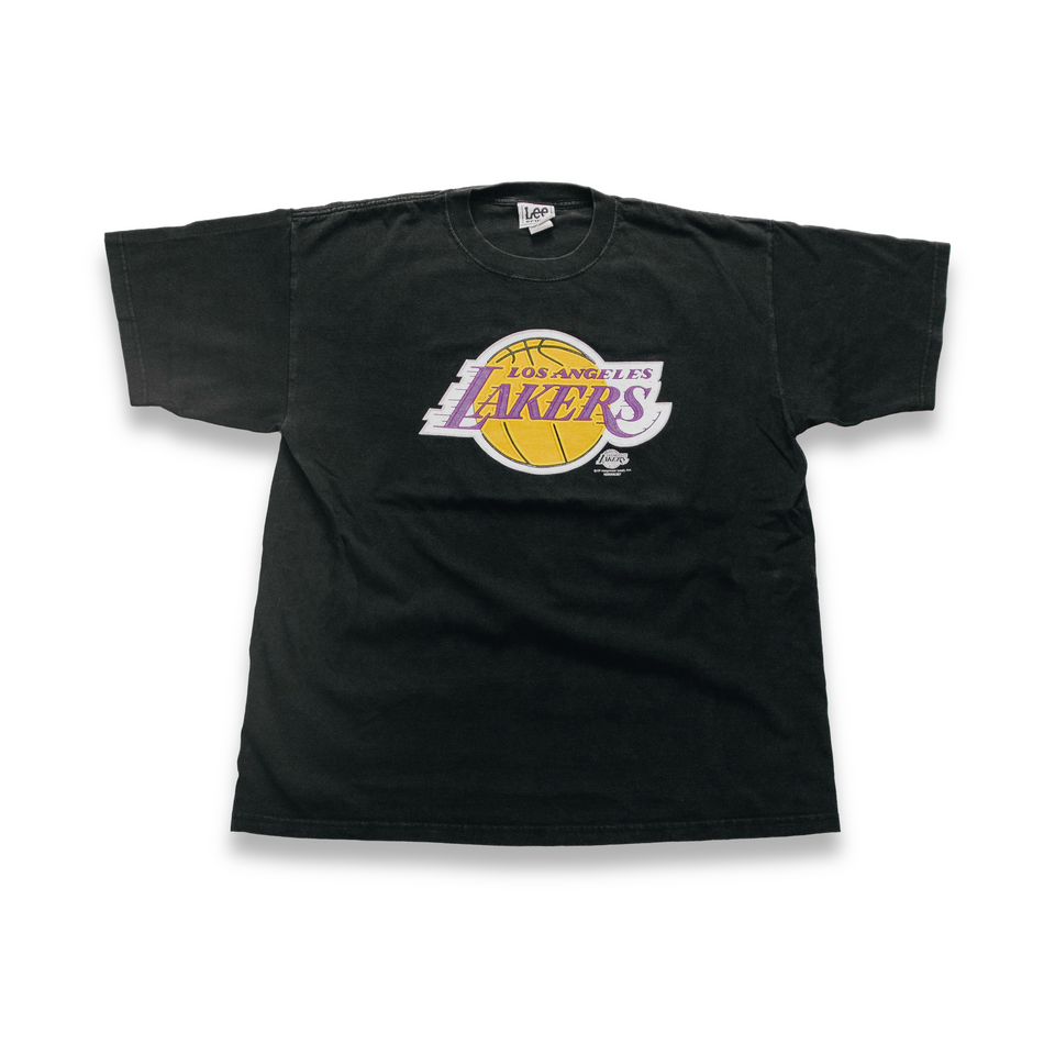 Centre Upcycled Lakers Tee (Black) - Centre Upcycle Program