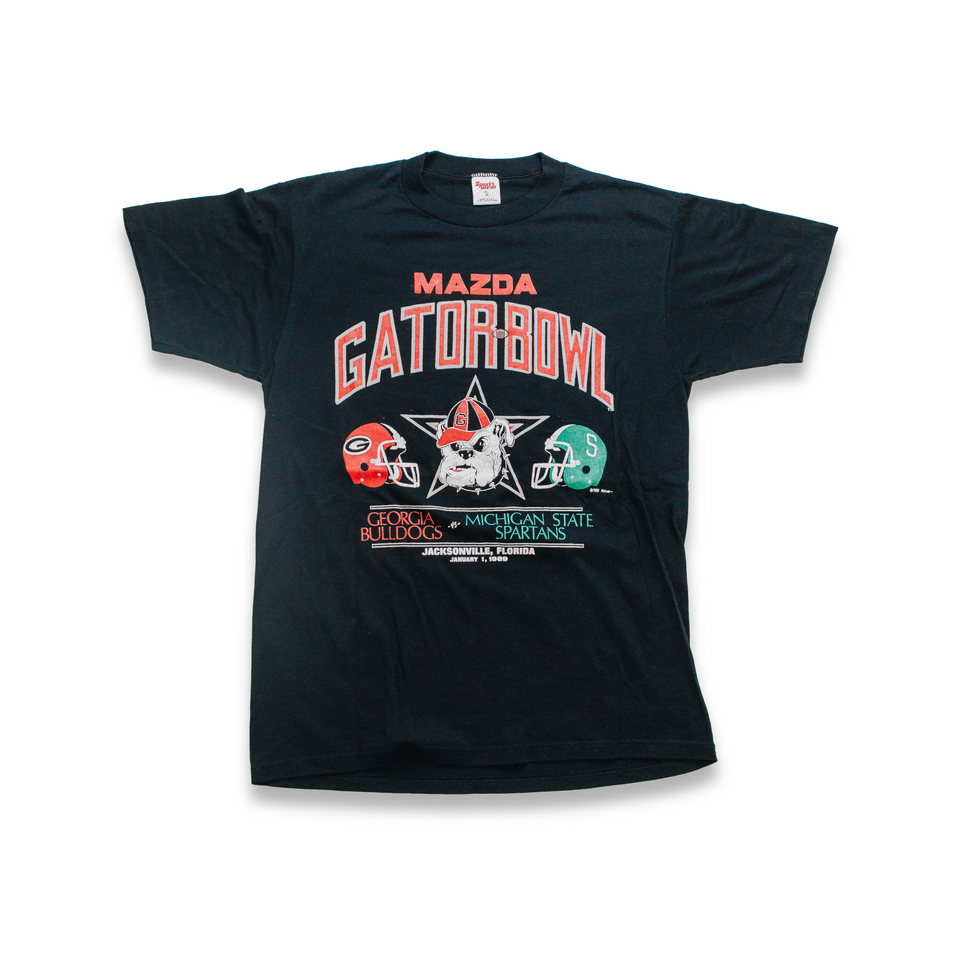 Centre Upcycled Gator Bowl Tee (Black) - Men's Apparel