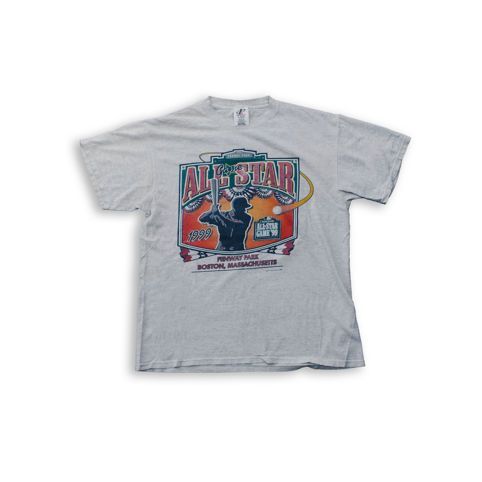 Centre Upcycled '99 All Star Game Tee (Heather Grey) - Centre Upcycle Program
