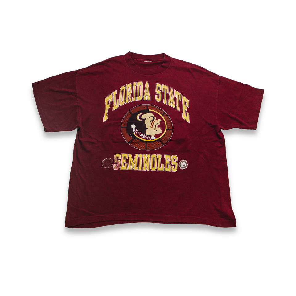 Centre Upcycled Florida State Tee (Maroonn) - Men's Apparel