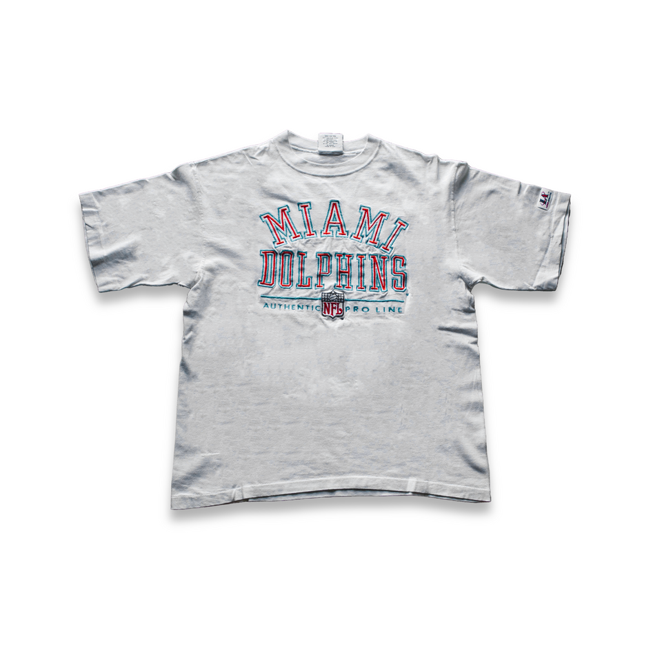 Centre Upcycled Dolphins Pro-Line Tee (White) - Centre Upcycle Program