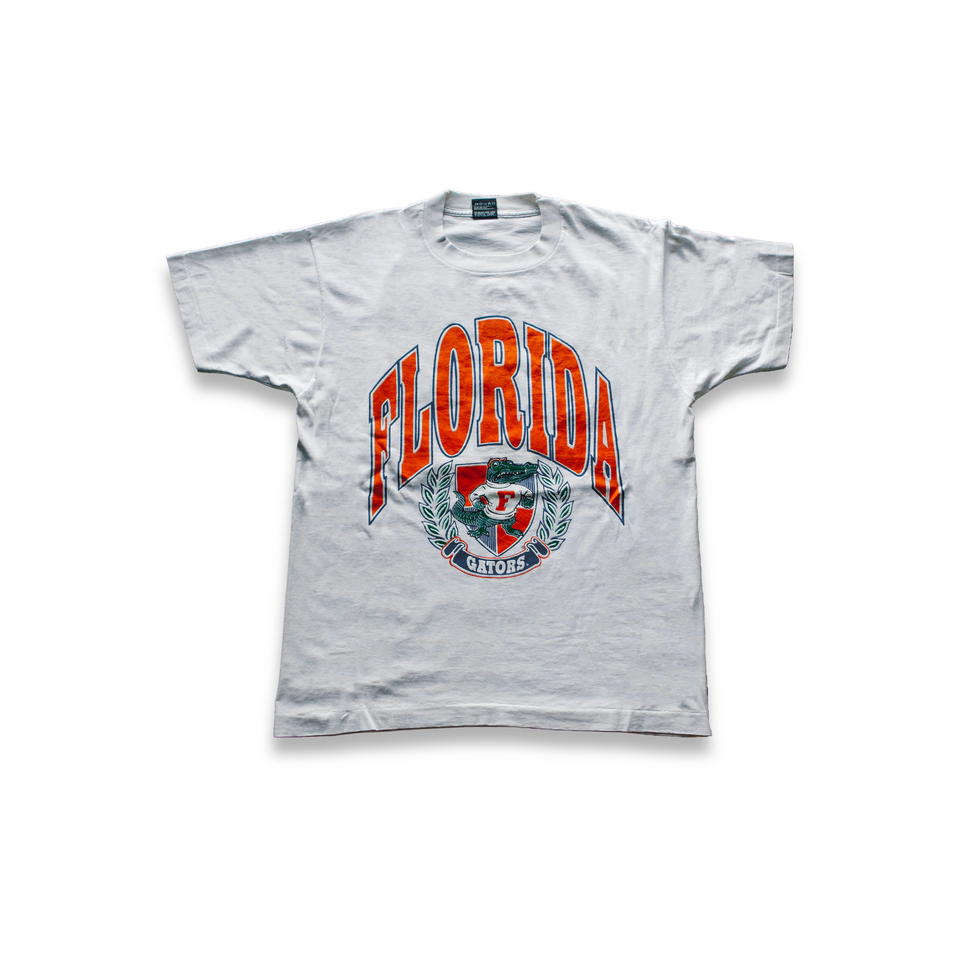 Centre Upcycled Gators Tee (White) - Centre Upcycle Program
