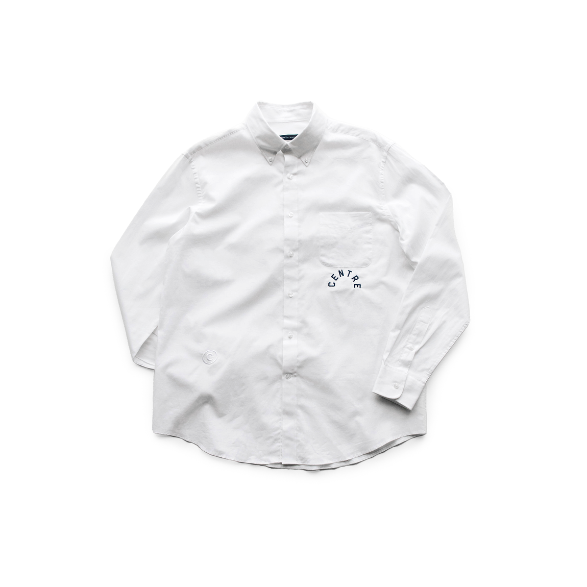 Centre Arch LS Button Down Shirt (White) - Centre Arch LS Button Down Shirt (White) - 