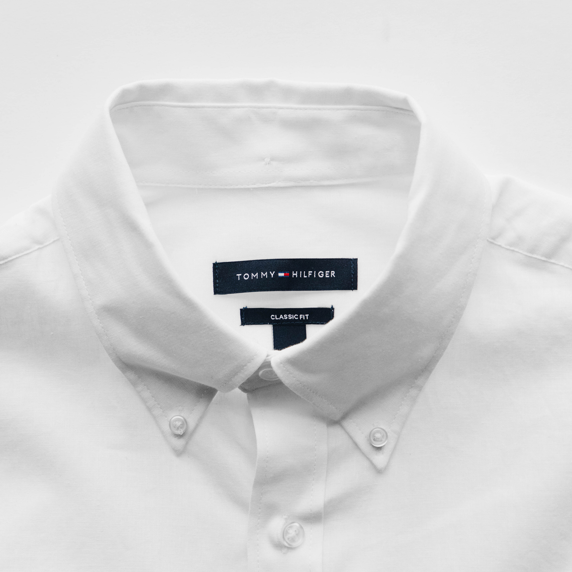 Centre Arch LS Button Down Shirt (White) - Centre Arch LS Button Down Shirt (White) - 