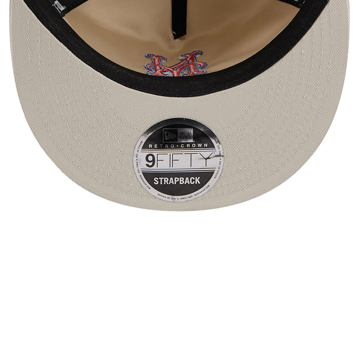 New Era 9FIFTY New York Mets Brushed Nylon Strapback Cap