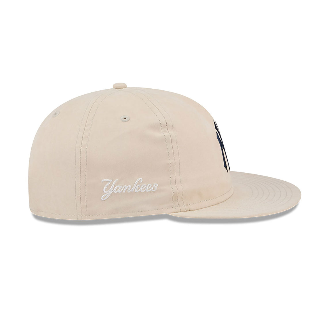 New Era 9FIFTY New York Yankees Brushed Nylon Strapback Cap (Cream) - New Era 9FIFTY New York Yankees Brushed Nylon Strapback Cap (Cream) - 