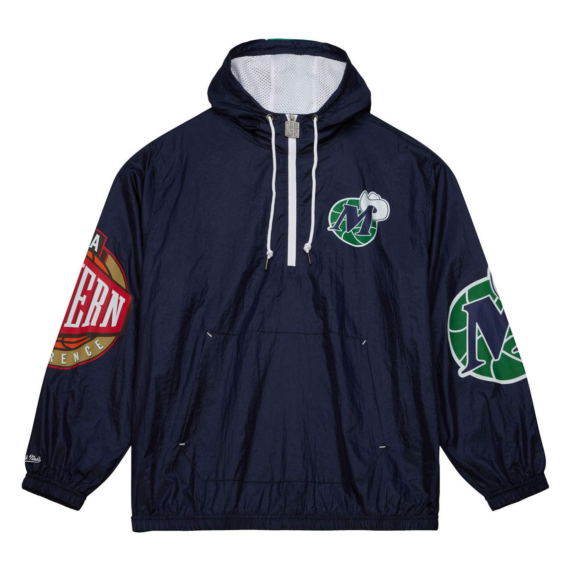 Mitchell & Ness Dallas Mavericks NBA OG 2.0 Anorak Windbreaker ( Navy ) - Mitchell & Ness Dallas Mavericks NBA OG 2.0 Anorak Windbreaker ( Navy ) - 