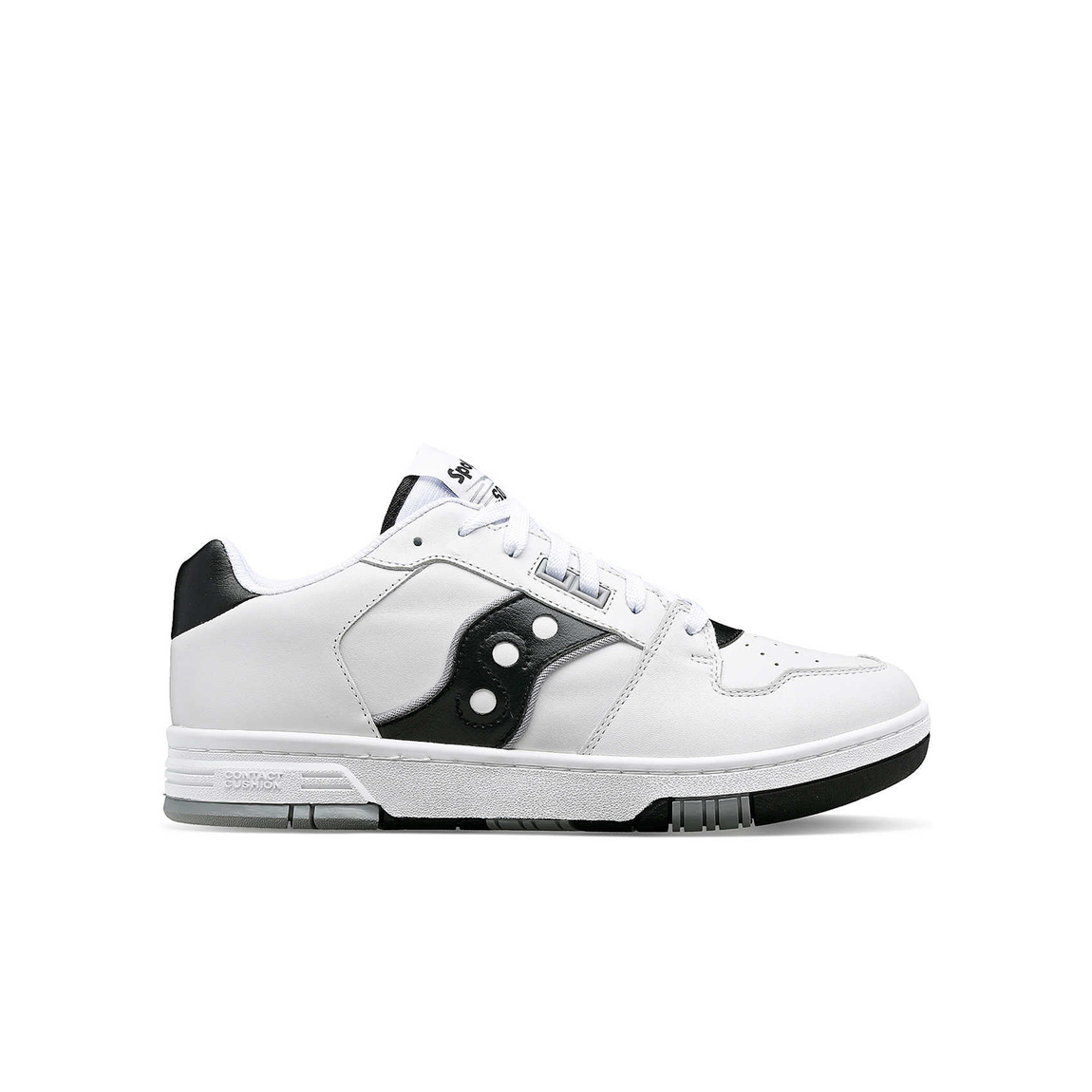 Saucony Spot-Bilt Sonic Low ( White / Black ) – Centre Saucony Spot-Bilt Sonic Low ( White / Black ) – Centre