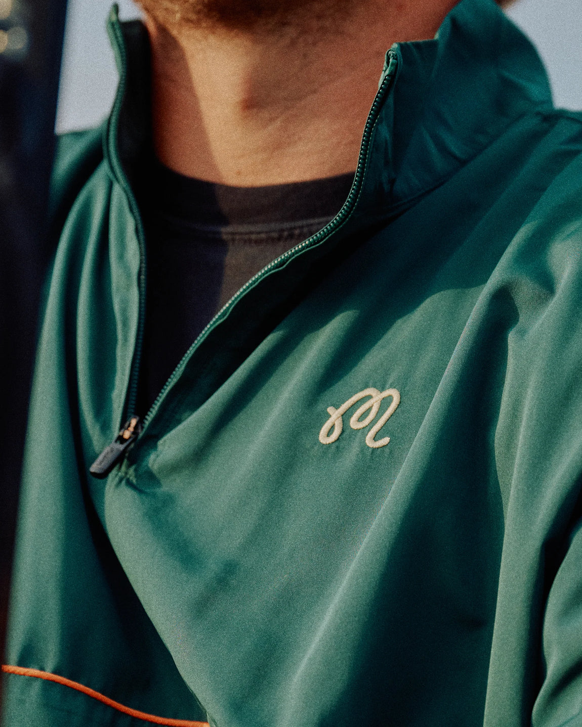 Malbon Golf Hunt Club Windbreaker (Forest Green) – Centre Malbon Golf Hunt Club Windbreaker (Forest Green) – Centre