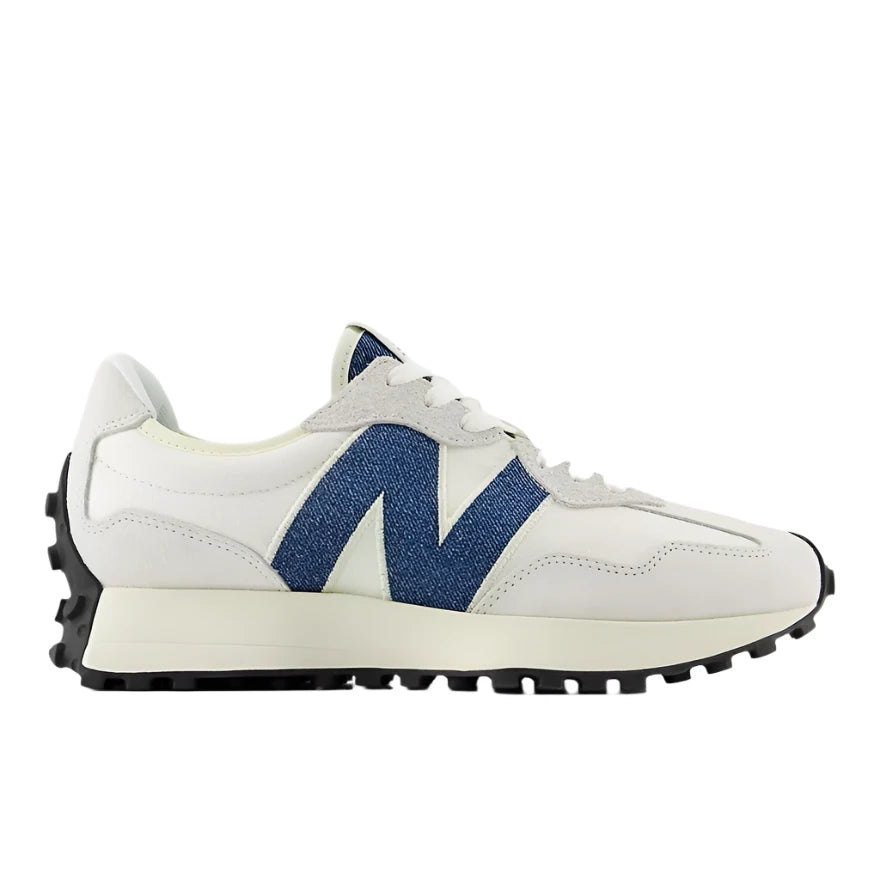 Women's New Balance 327 (White/Heron Blue) - Women's New Balance 327 (White/Heron Blue) - 