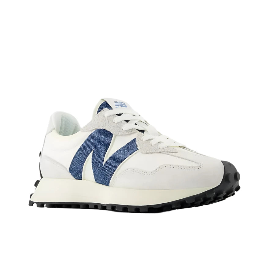 Women's New Balance 327 (White/Heron Blue) - Women's New Balance 327 (White/Heron Blue) - 