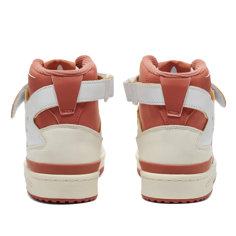 Adidas Women's Forum 84 High (Off White/Magic Earth-White) - Adidas Women's Forum 84 High (Off White/Magic Earth-White) - 
