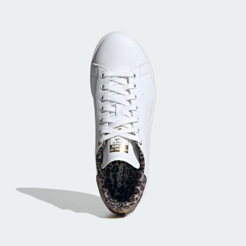 Adidas Women's Stan Smith (Cloud White/Wild Brown-Gold Metallic) - Adidas Women's Stan Smith (Cloud White/Wild Brown-Gold Metallic) - 