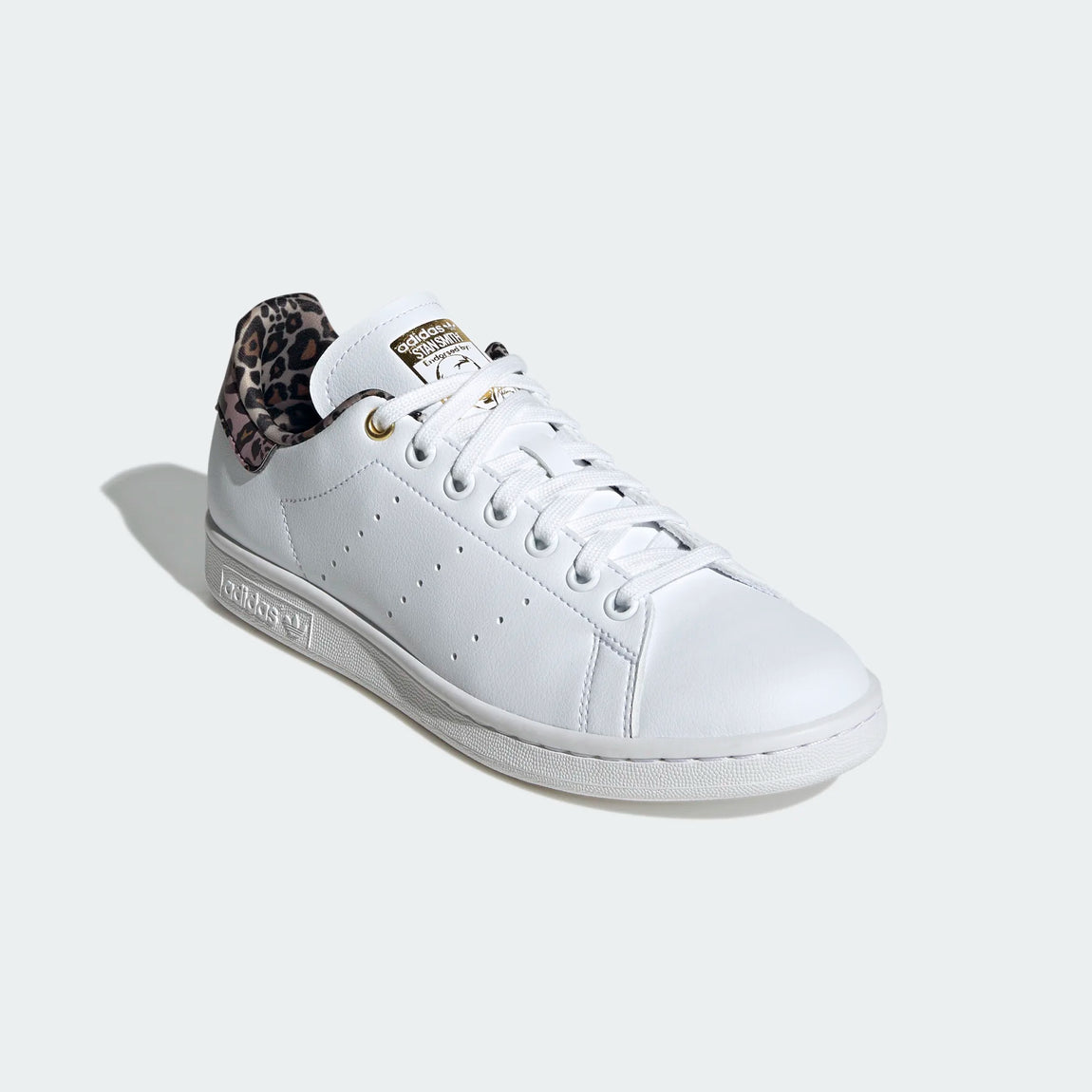 Adidas Women's Stan Smith (Cloud White/Wild Brown-Gold Metallic) - Adidas Women's Stan Smith (Cloud White/Wild Brown-Gold Metallic) - 