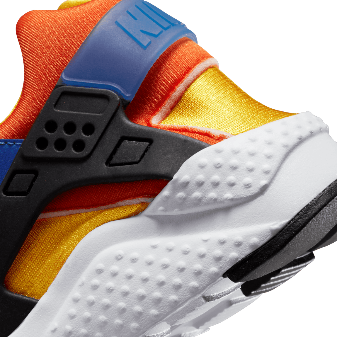 Nike Huarache Run GS (Hyper Royal/Yellow Ochre-Safety Orange) - Nike Huarache Run GS (Hyper Royal/Yellow Ochre-Safety Orange) - 