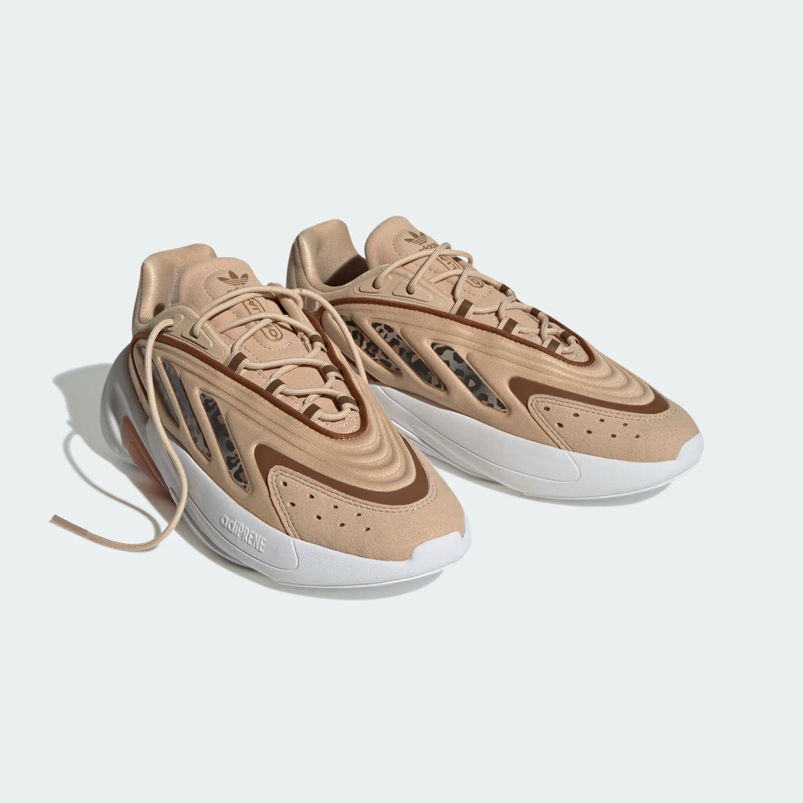 Adidas Women's Ozelia (Magic Beige/Wild Brown-Gold Metallic) - Adidas Women's Ozelia (Magic Beige/Wild Brown-Gold Metallic) - 