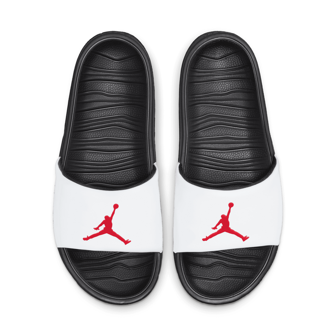 Jordan Break Slide (Black/University Red-White) - Jordan Break Slide (Black/University Red-White) - 