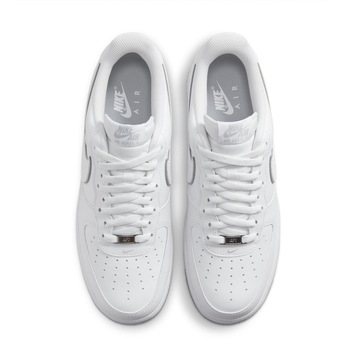 Nike Air Force 1 '07 (White/Wolf Grey-White) - Nike Air Force 1 '07 (White/Wolf Grey-White) - 