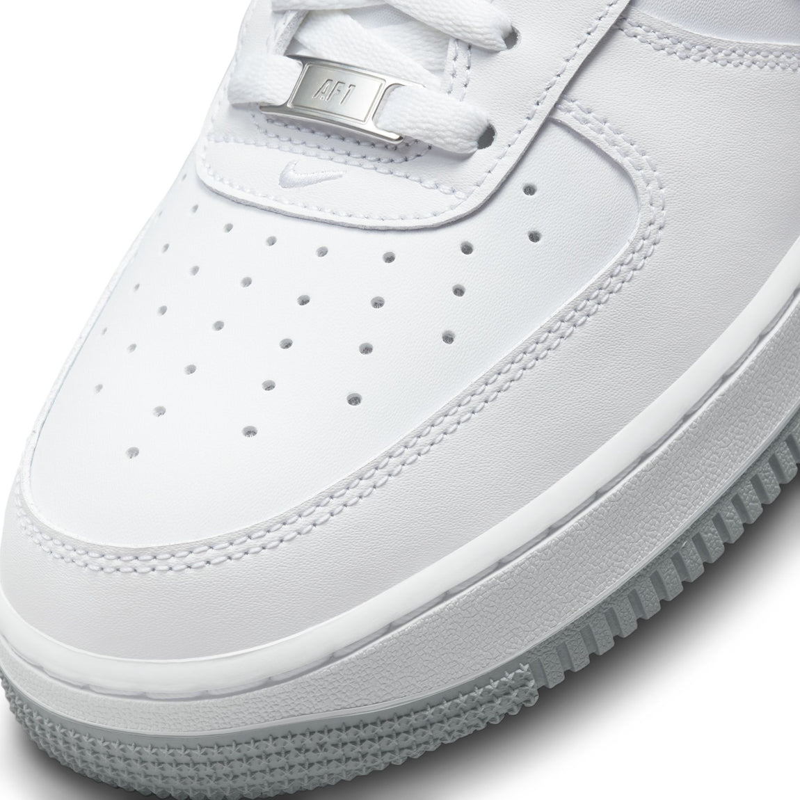 Nike Air Force 1 '07 (White/Wolf Grey-White) - Nike Air Force 1 '07 (White/Wolf Grey-White) - 