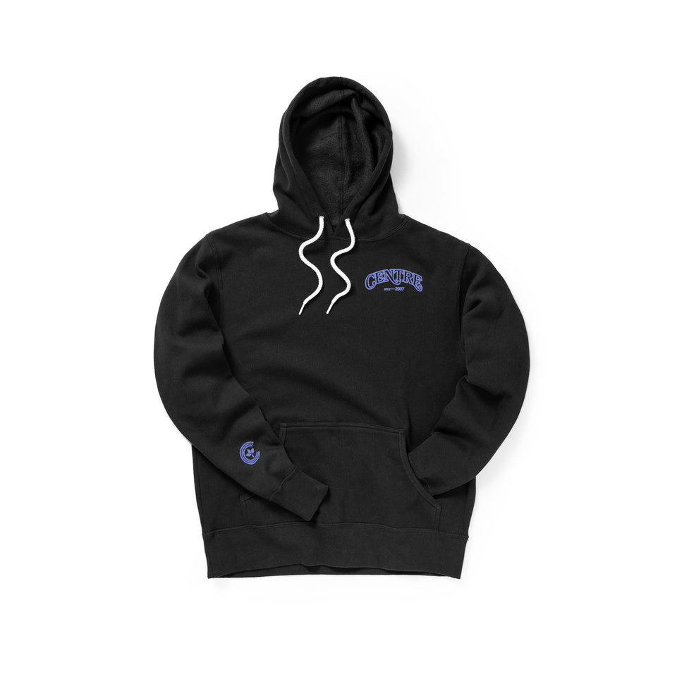 Centre Arch Pullover Hoodie (Black) - Centre Hoodies/Sweatshirts