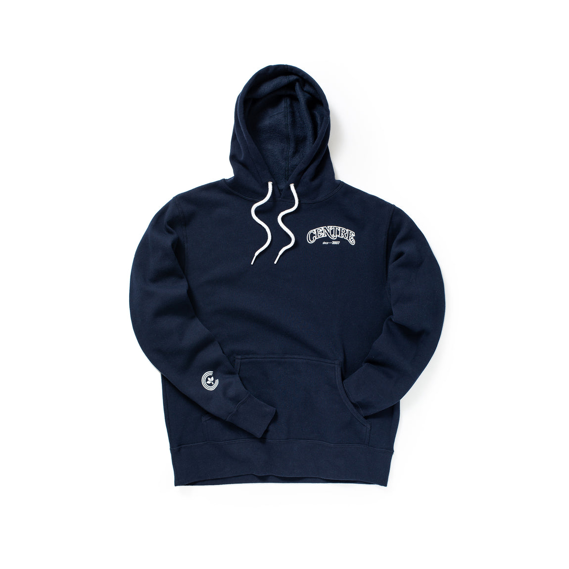 Centre Arch Pullover Hoodie (Navy) - Centre Arch Pullover Hoodie (Navy) - 