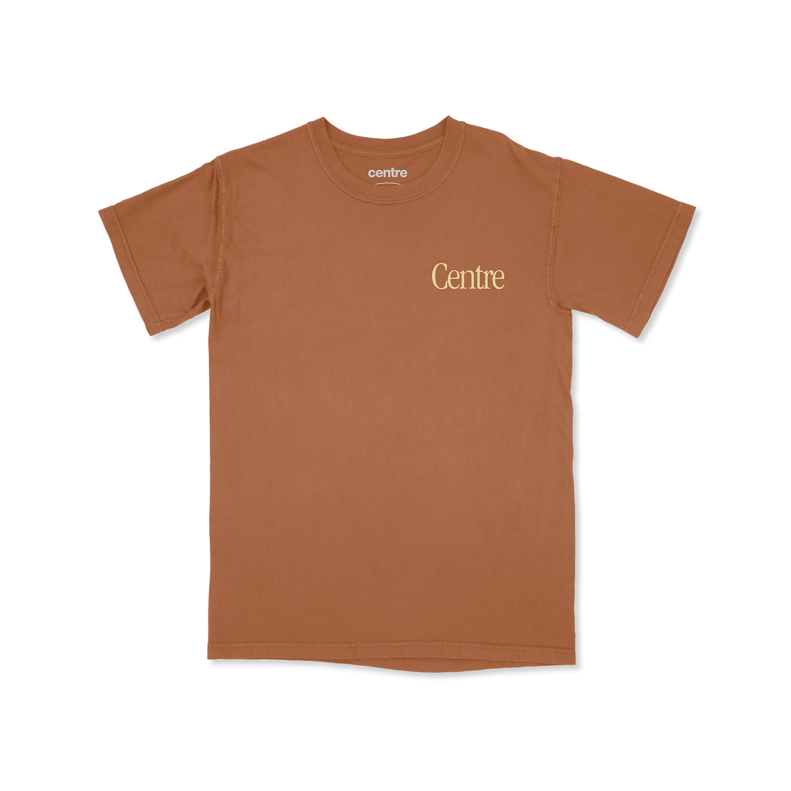 Centre Fort Worth Brick & Mortar Tee (Yam/Banana) - Centre Fort Worth Brick & Mortar Tee (Yam/Banana) - 