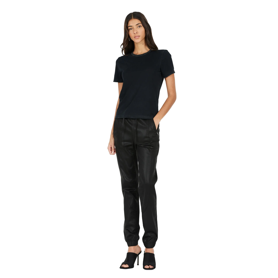 Cotton Citizen Women's Standard Tee (Vintage Black) - Cotton Citizen Women's Standard Tee (Vintage Black) - 