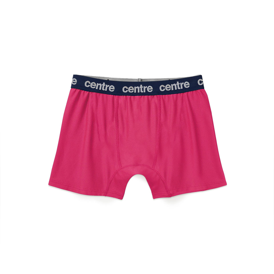 Centre Boxer Brief (Bright Coral/Navy) - Centre Bottoms