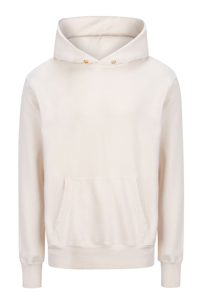 Les Tien Heavyweight Pullover Hoodie (Ivory) - Les Tien Heavyweight Pullover Hoodie (Ivory) - 
