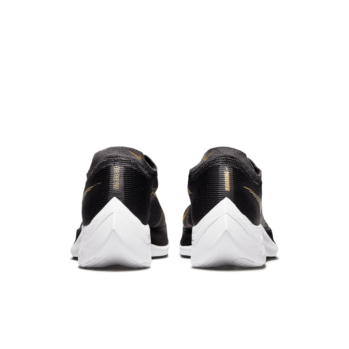 Nike Women's Zoom Vaporfly Next% 2 (Black/White/Metallic Gold Coin) - Nike Women's Zoom Vaporfly Next% 2 (Black/White/Metallic Gold Coin) - 