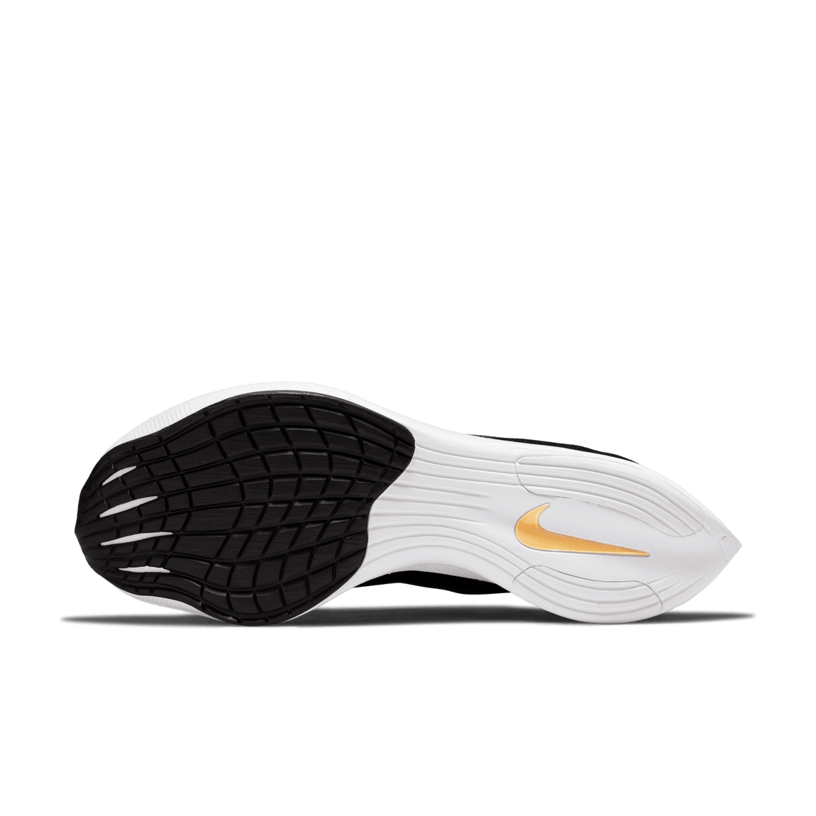 Nike Women's Zoom Vaporfly Next% 2 (Black/White/Metallic Gold Coin) - Nike Women's Zoom Vaporfly Next% 2 (Black/White/Metallic Gold Coin) - 