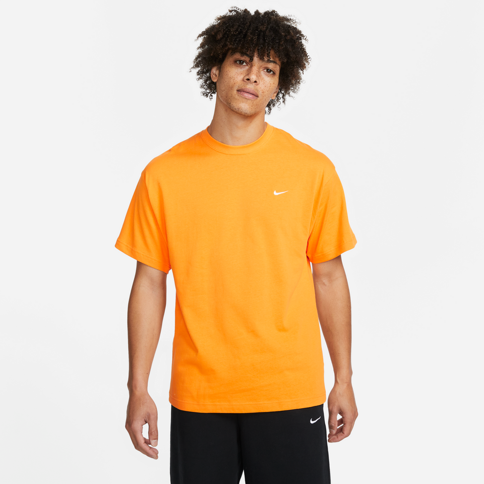 Nike Men's Solo Swoosh Tee (Kumquat/White) - Products