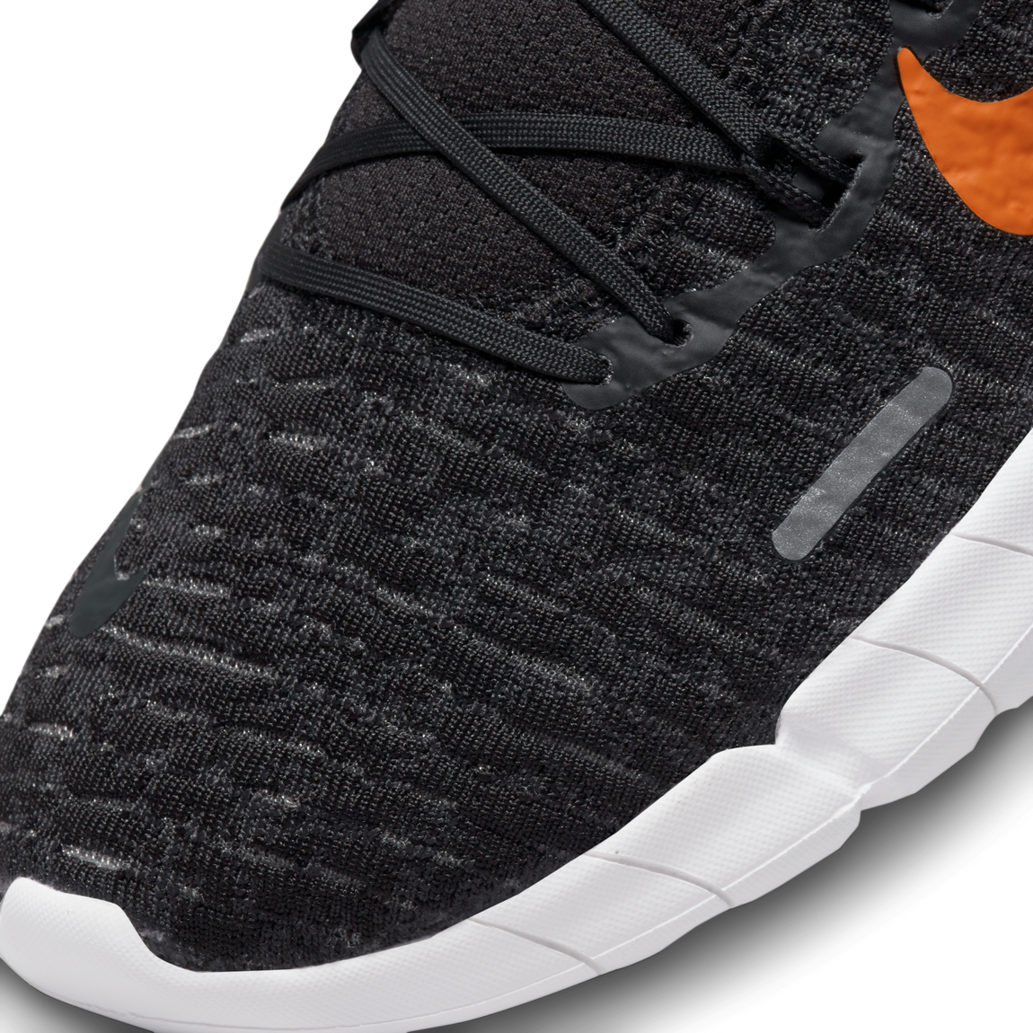 Nike Women's Free Run 5.0 (Black/Rush Orange/Dark Smoke Grey-Doll) - Nike Women's Free Run 5.0 (Black/Rush Orange/Dark Smoke Grey-Doll) - 