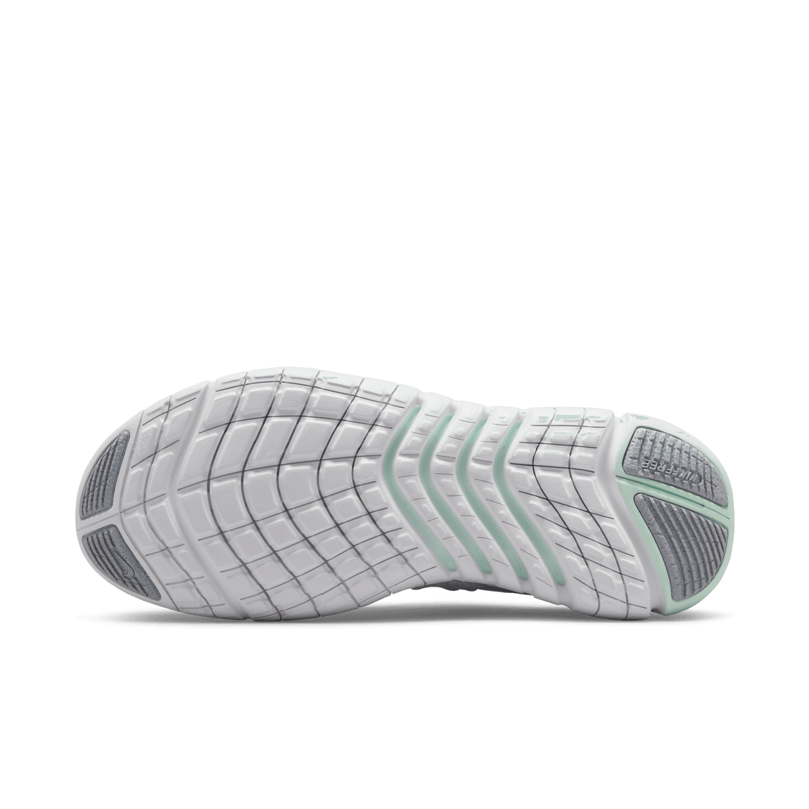 Nike Women's Free Run 5.0 Next Nature (Pure Platinum/White-Barely Green) - Nike Women's Free Run 5.0 Next Nature (Pure Platinum/White-Barely Green) - 