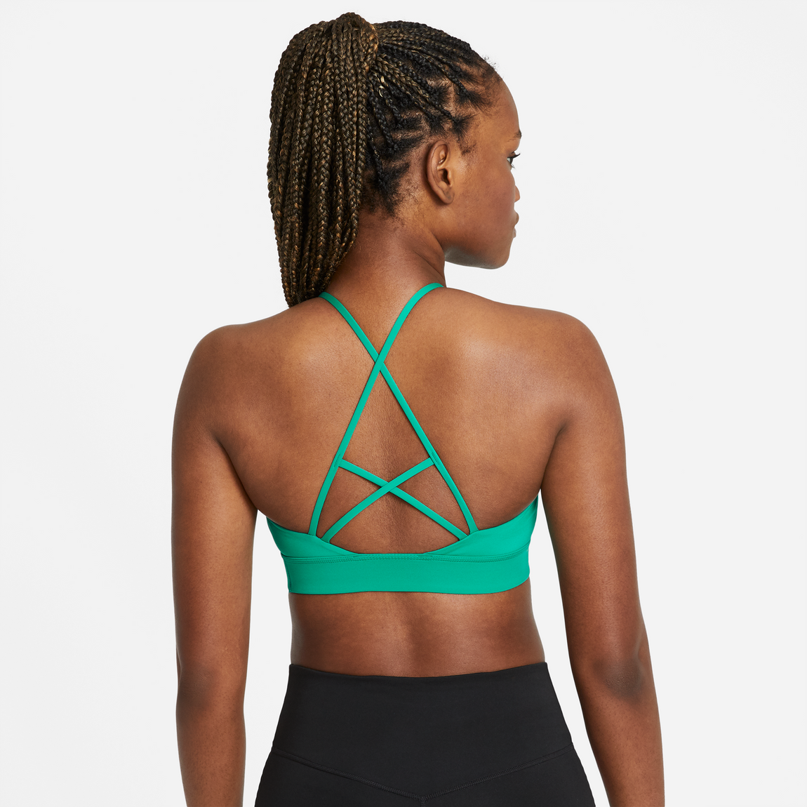 Nike Women s Dri Fit Indy Rainbow Ladder Light Support Sports Bra