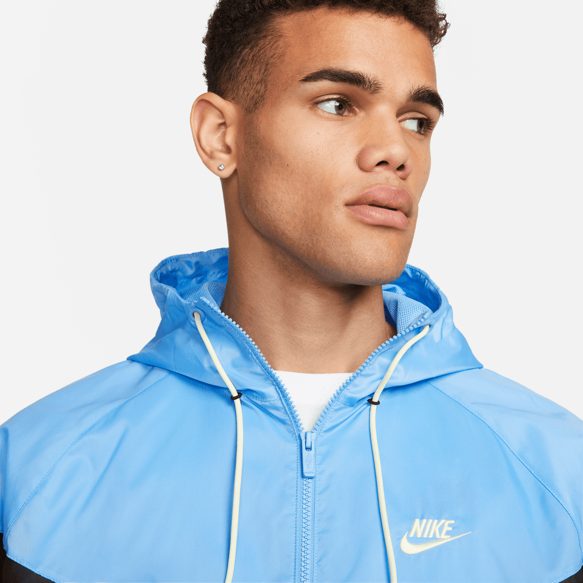 Nike Sportswear Windrunner (Black/University Blue-Citron Tint) - Nike Sportswear Windrunner (Black/University Blue-Citron Tint) - 