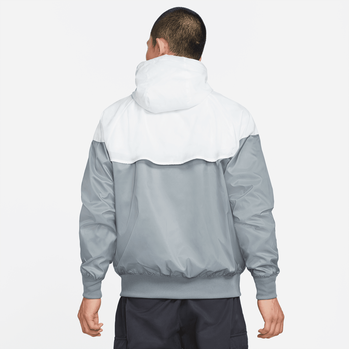 Nike Sportswear Windrunner Jacket (Smoke Grey/White/Black) - Nike Sportswear Windrunner Jacket (Smoke Grey/White/Black) - 