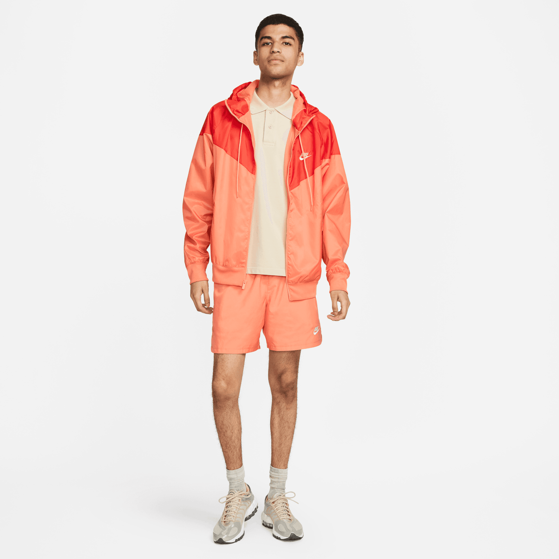 Nike Sportswear Windrunner (Orange Trance/Light Crimson-Medium Soft Pink)