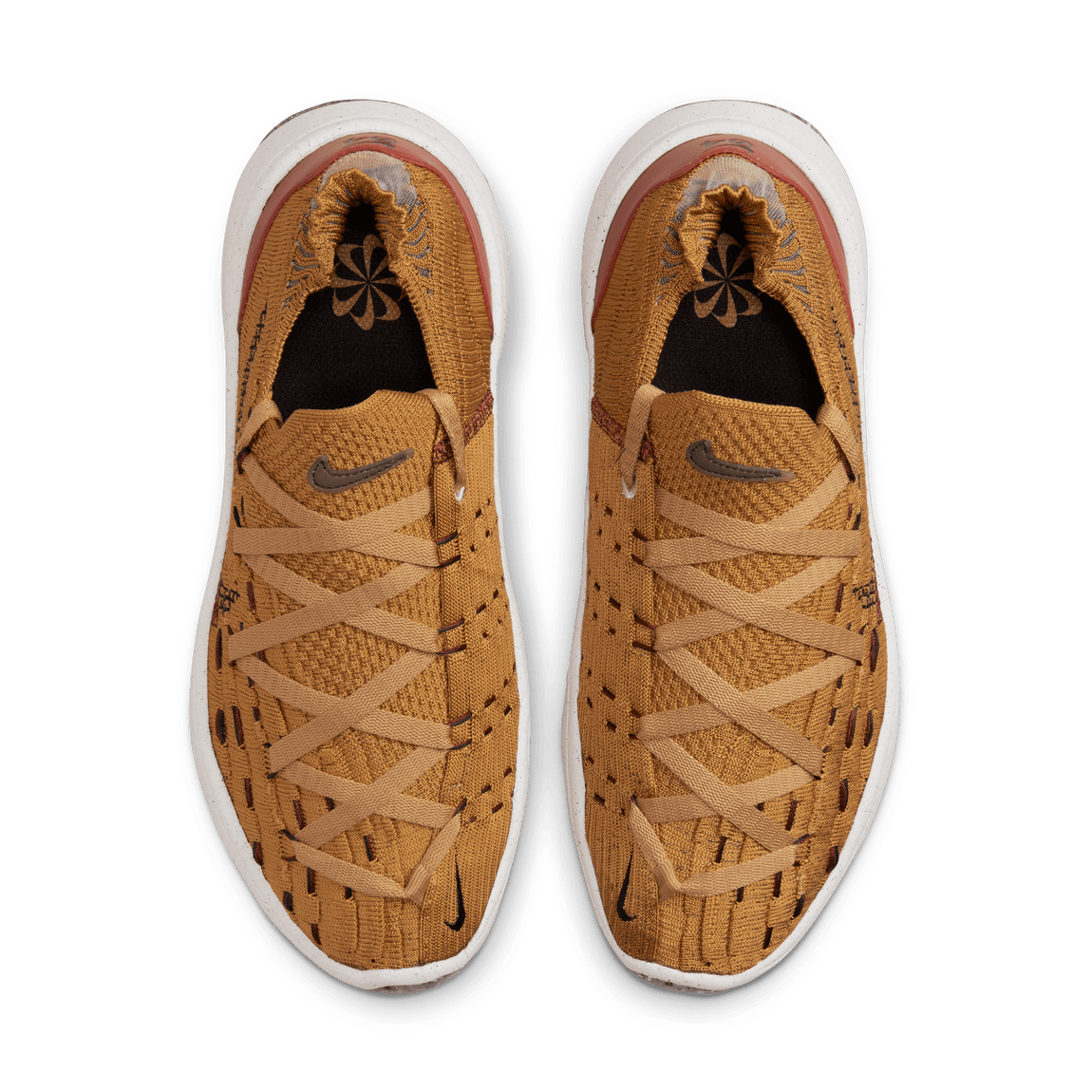 Nike Women's Space Hippie 04 (Wheat/Black/Dark Beetroot-Cinnabar) - Nike Women's Space Hippie 04 (Wheat/Black/Dark Beetroot-Cinnabar) - 