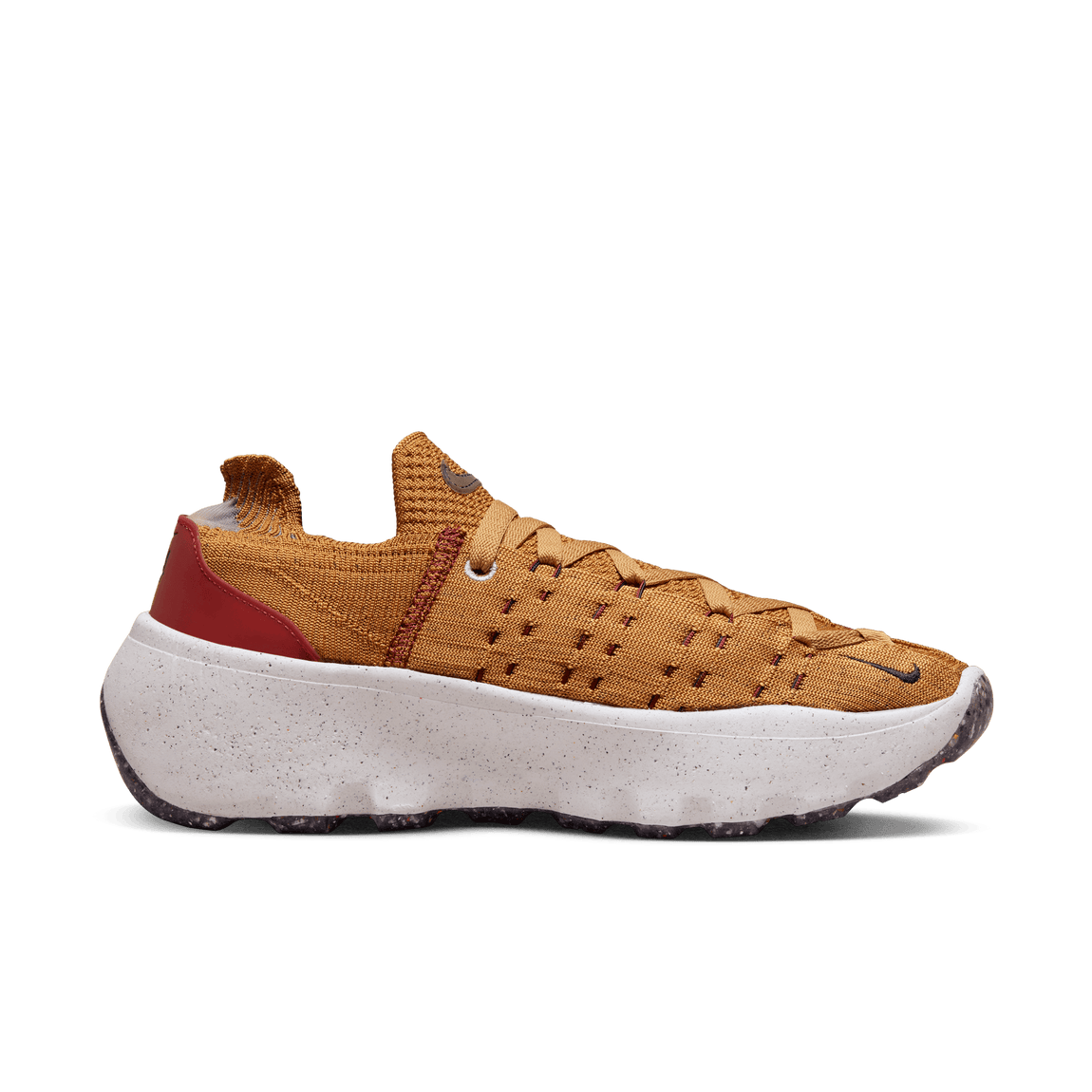 Nike Women's Space Hippie 04 (Wheat/Black/Dark Beetroot-Cinnabar) - Nike Women's Space Hippie 04 (Wheat/Black/Dark Beetroot-Cinnabar) - 
