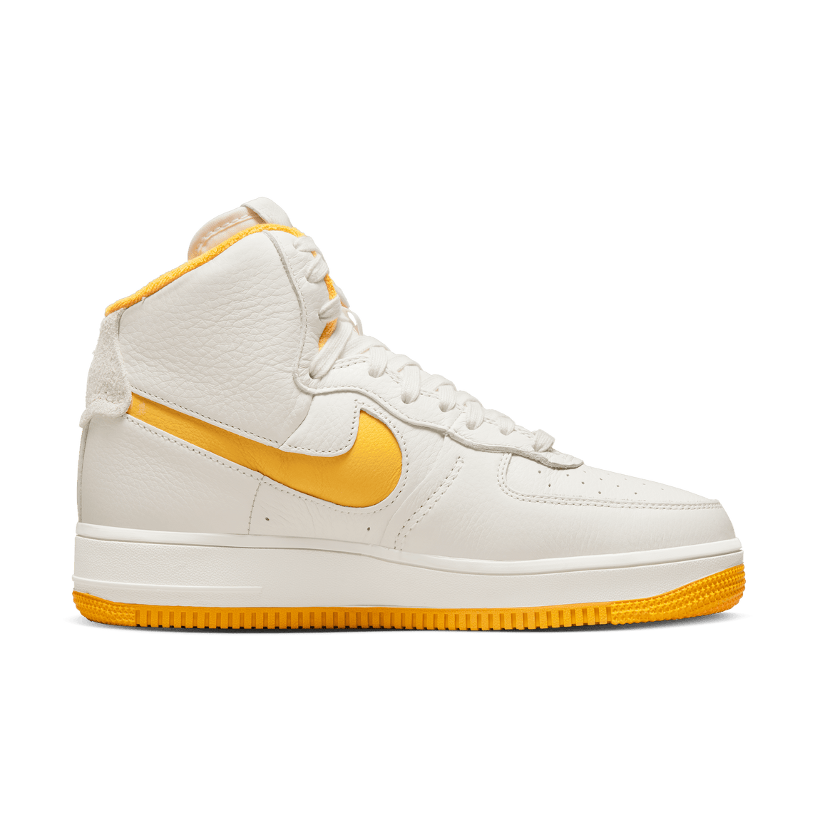 Men's shoes Nike Air Force 1 PLT.AF.ORM White/ Yellow Ochre-Summit