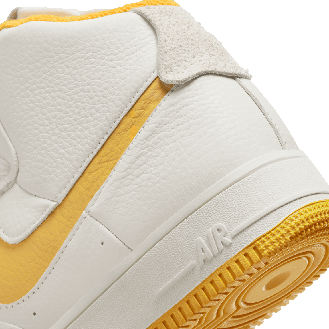 Men's shoes Nike Air Force 1 PLT.AF.ORM White/ Yellow Ochre-Summit