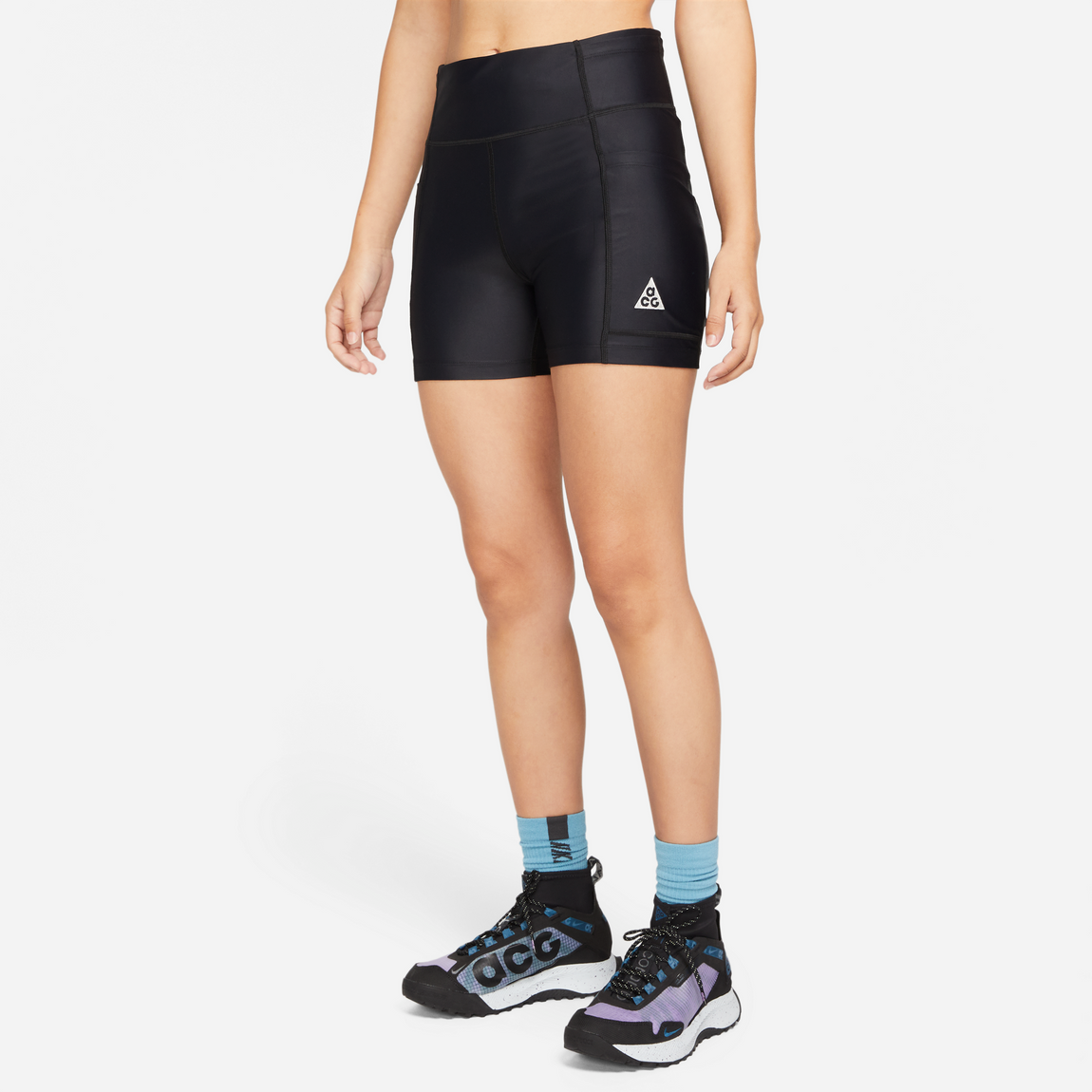 Nike ACG Women's Dri-FIT ADV 'Crater Lookout' Shorts (Black/Summit White) - Nike ACG Women's Dri-FIT ADV 'Crater Lookout' Shorts (Black/Summit White) - 