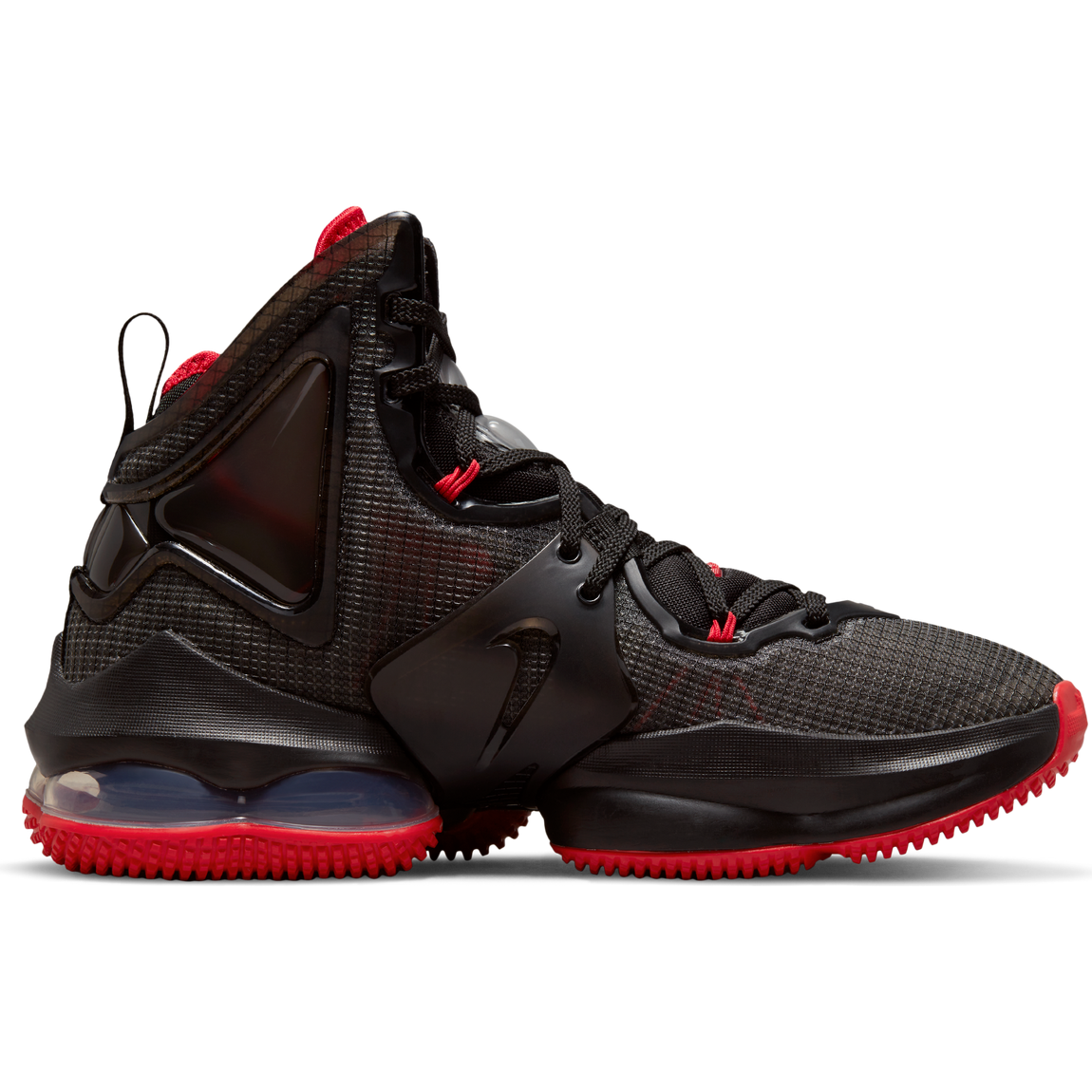 Nike Lebron 19 GS (Black/Black-University Red) - Nike Lebron 19 GS (Black/Black-University Red) - 