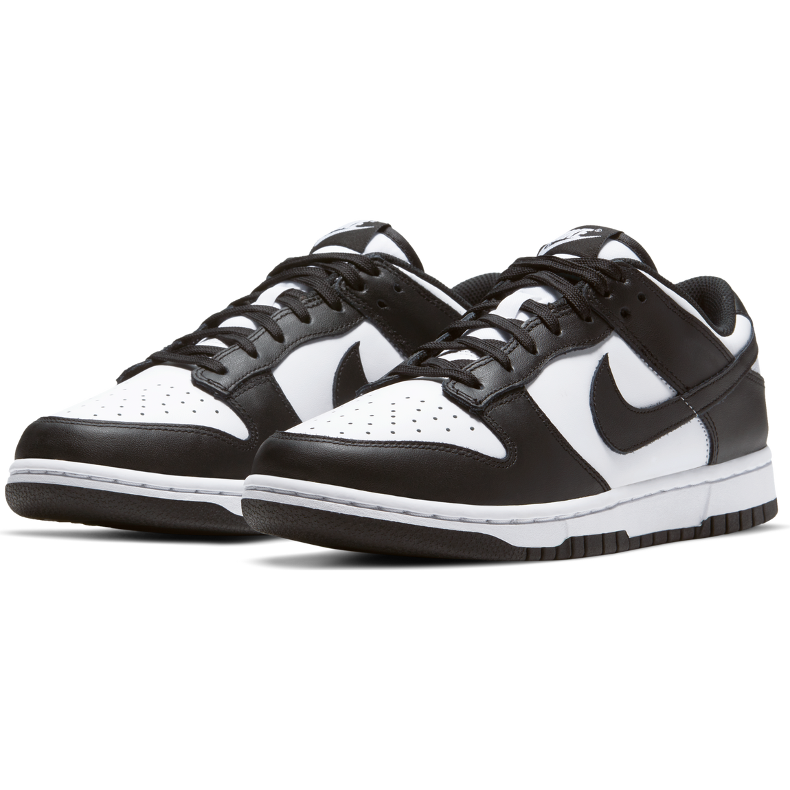 Women's Nike Dunk Low (White/Black-White) - Women's Nike Dunk Low (White/Black-White) - 