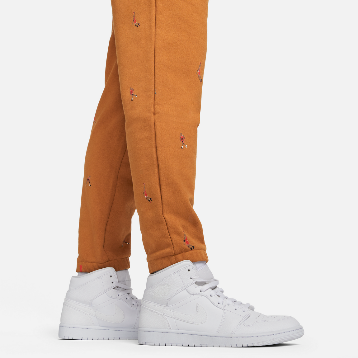 Jordan Essentials Printed Fleece Pants (Desert Bronze) - Jordan Essentials Printed Fleece Pants (Desert Bronze) - 