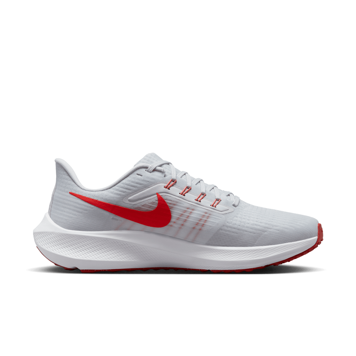 Nike Pegasus 39 (Platinum Tint/Lt. Crimson-White-Adobe) - Nike Pegasus 39 (Platinum Tint/Lt. Crimson-White-Adobe) - 