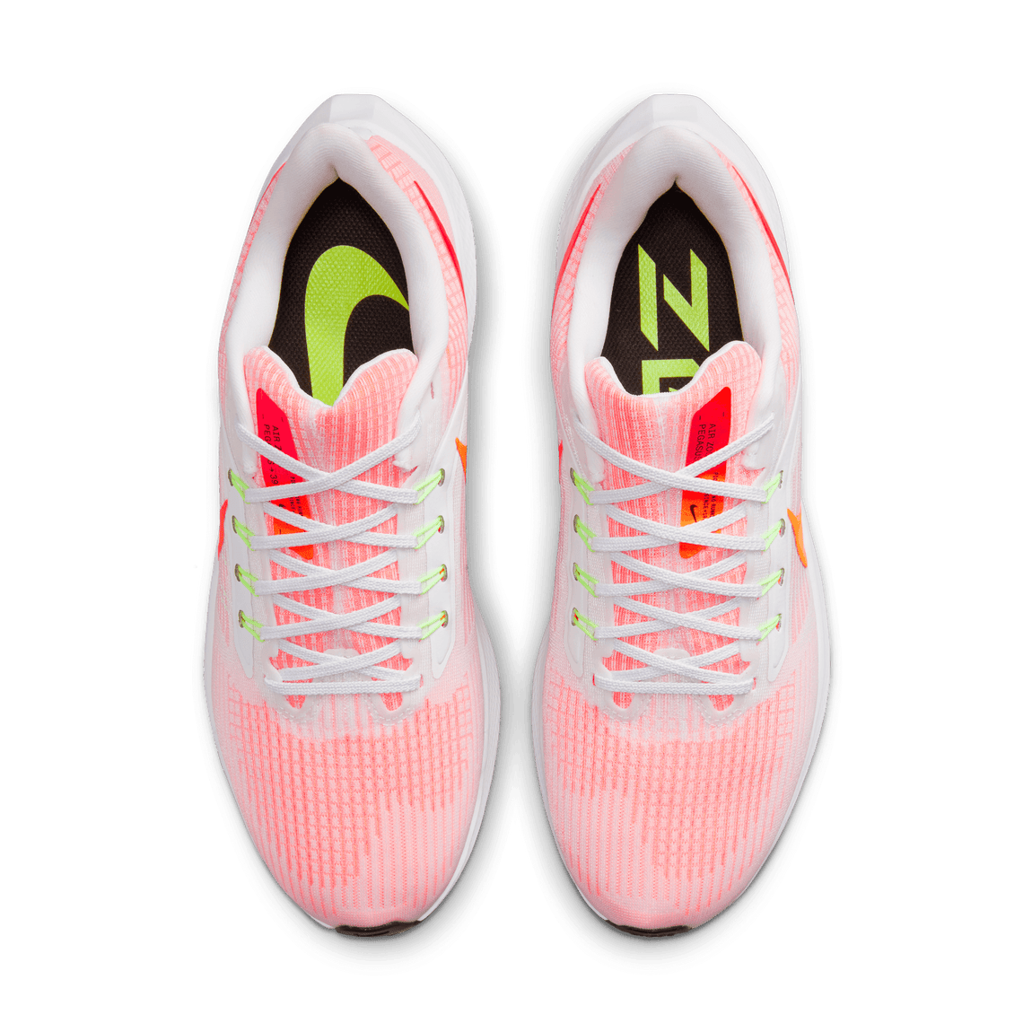 Nike Air Zoom Pegasus 39 (White/Total Orange/Crimson-Black) - Nike Air Zoom Pegasus 39 (White/Total Orange/Crimson-Black) - 