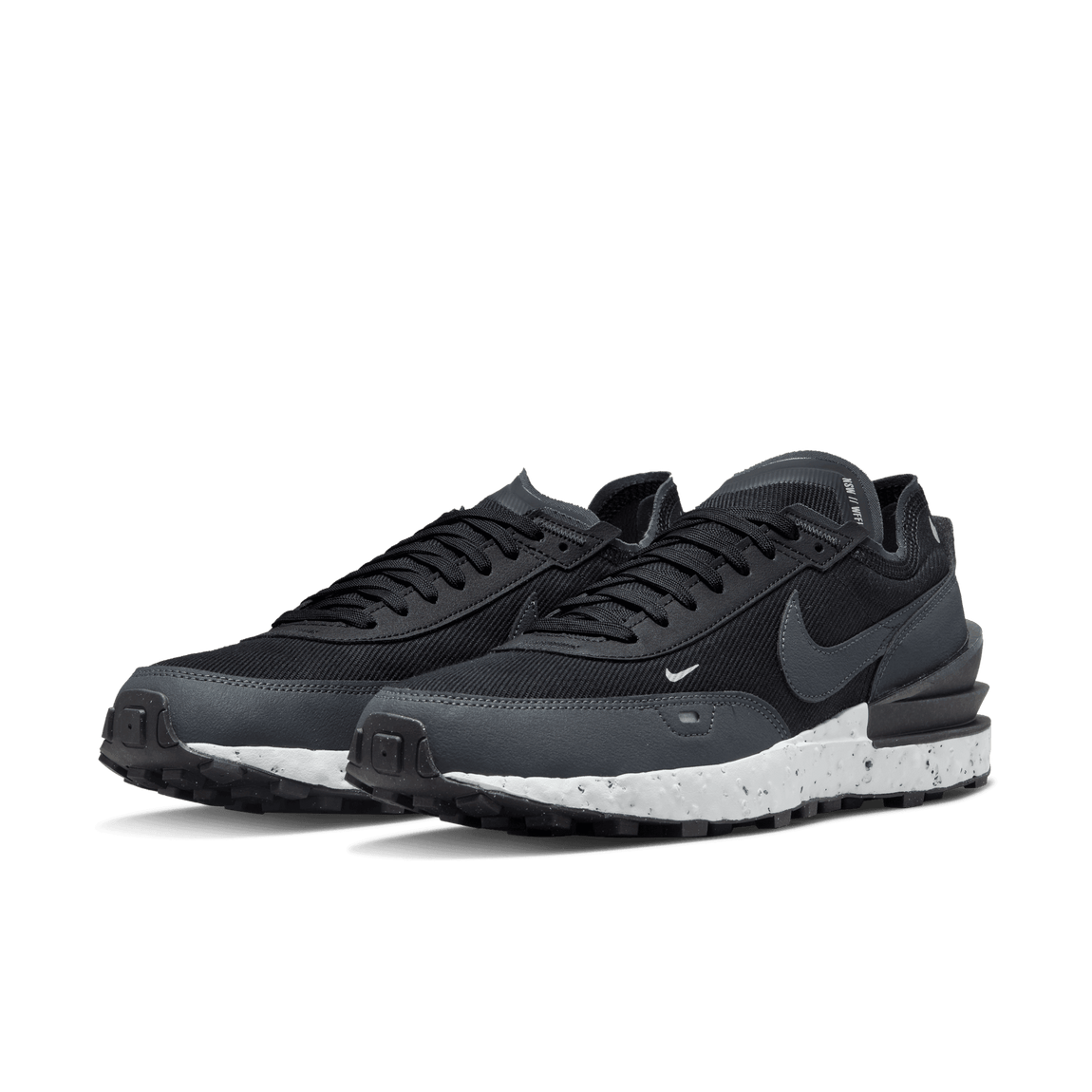 Nike Waffle One Crater Next Nature (Black/Anthracite/Grey Fog-Volt) - Nike Waffle One Crater Next Nature (Black/Anthracite/Grey Fog-Volt) - 
