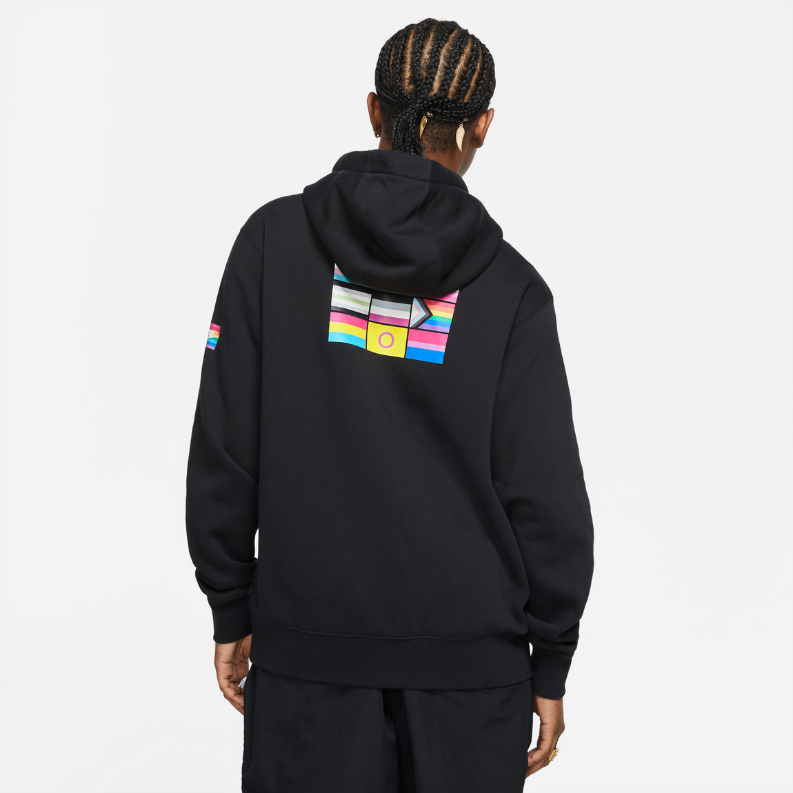 Nike Men's 'Be True' Pullover Hoodie (Black) - Nike Men's 'Be True' Pullover Hoodie (Black) - 